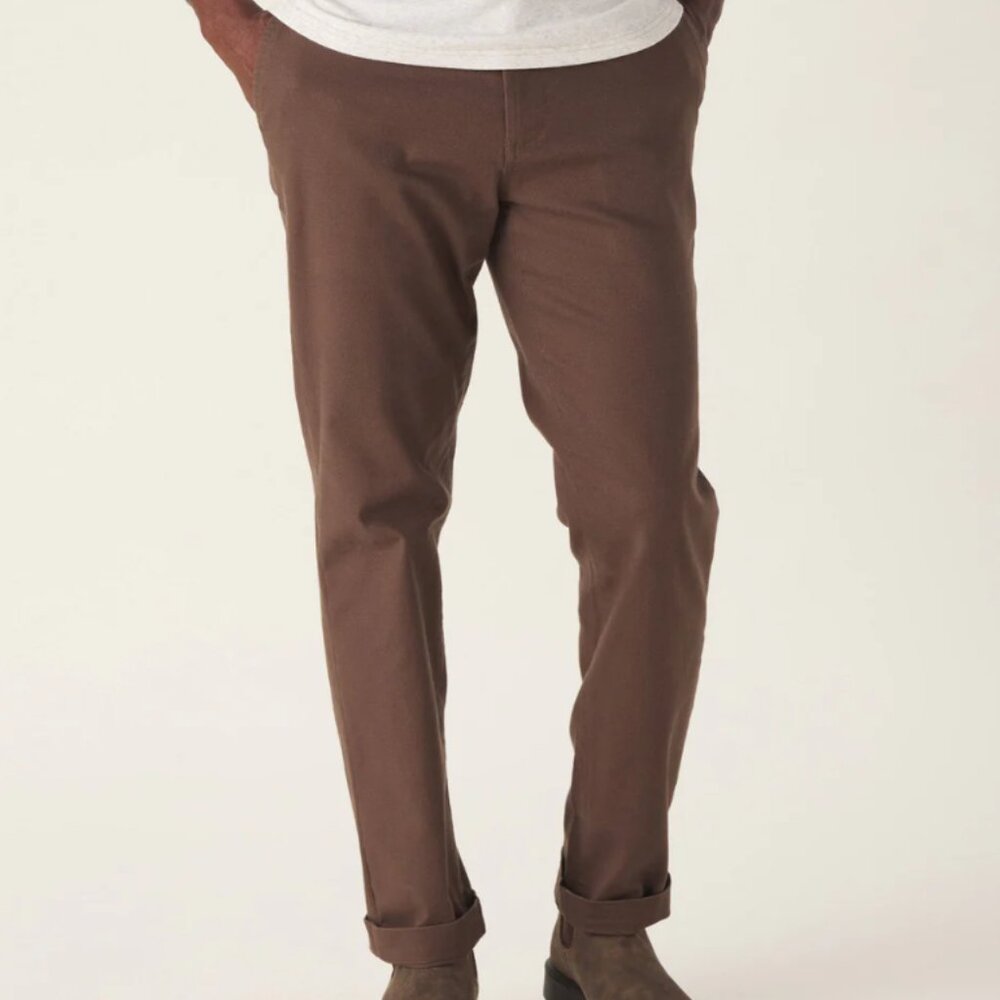 NEW! Men's The Normal Brand - Normal Stretch Canvas Pant in Brown Canvas 32x32